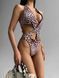 Женский сплошной купальник 40510 леопард 40510-леопард-xs-s фото 4