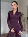 Утепленный женский комбинезон SCALE из микрофибры 1164 бордовый 1164-бордовий-s фото 5