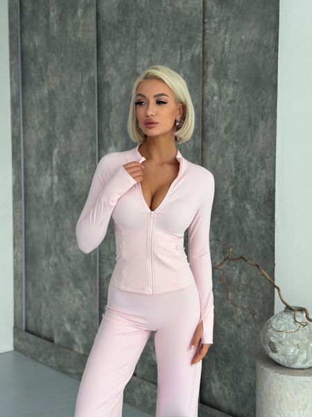 Женская спортивная кофта Flex на каждый день и для спорта 3091 розовый 3091-рожевий-s фото