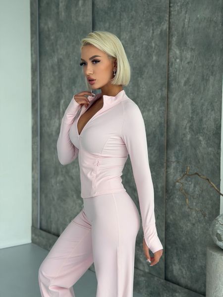 Женская спортивная кофта Flex на каждый день и для спорта 3091 розовый 3091-рожевий-s фото