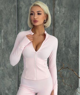 Жіноча спортивна кофта Flex на повсякдень та для спорту 3091 рожевий 3091-рожевий-s фото